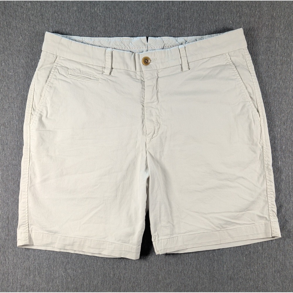 MILLER BROTHERS LTD Mens Sz 32/33 Andrew Style Shorts 7" Inseam Preppy Millar